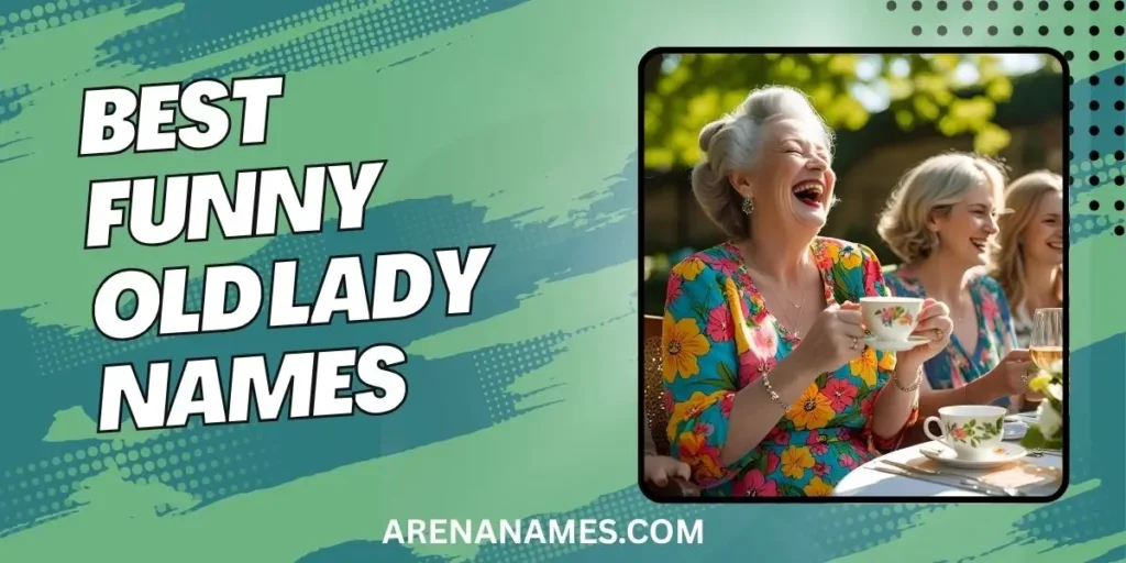 Best Funny Old Lady Names
