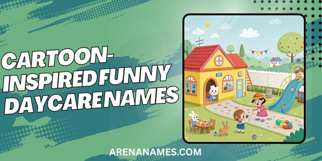 Cartoon-Inspired Funny Daycare Names