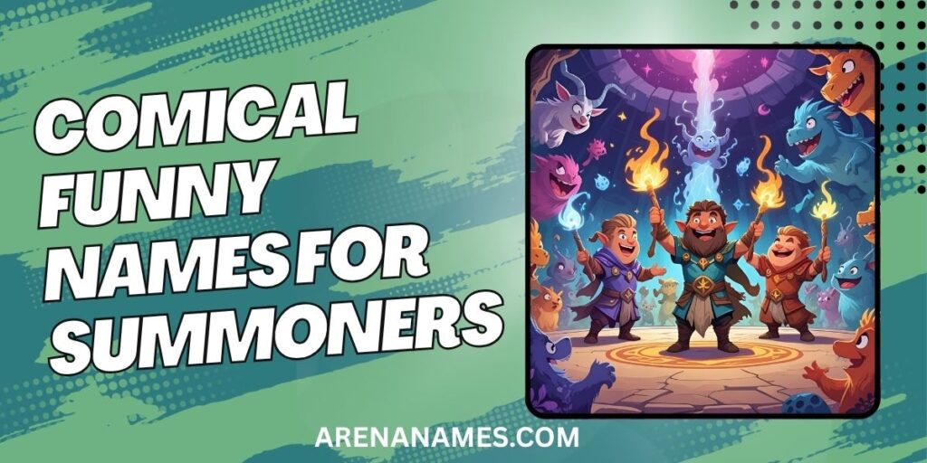 Comical Funny Names For Summoners