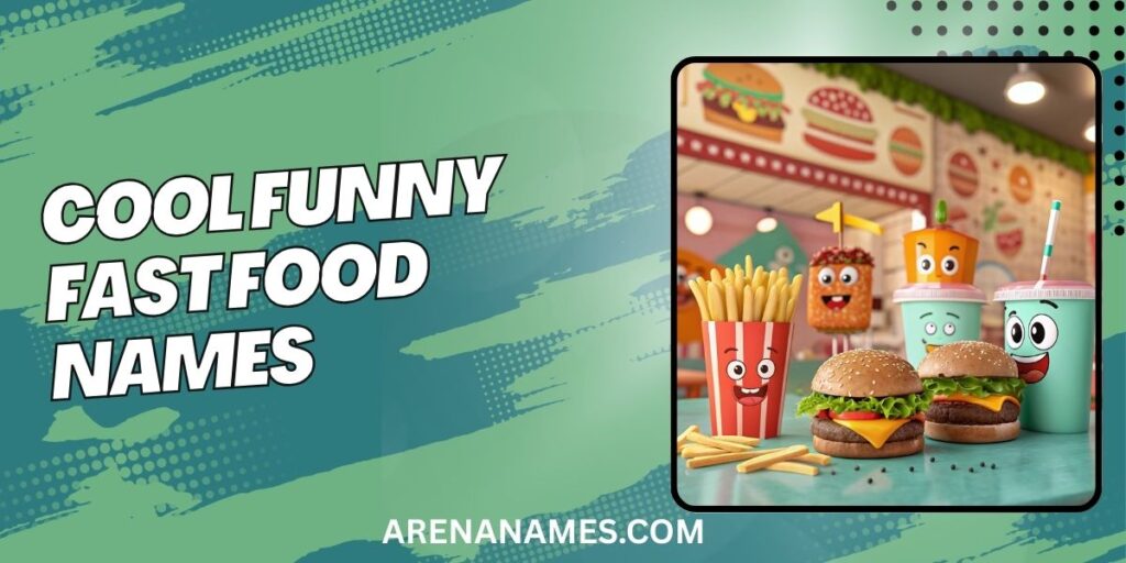 Cool Funny Fast Food Names