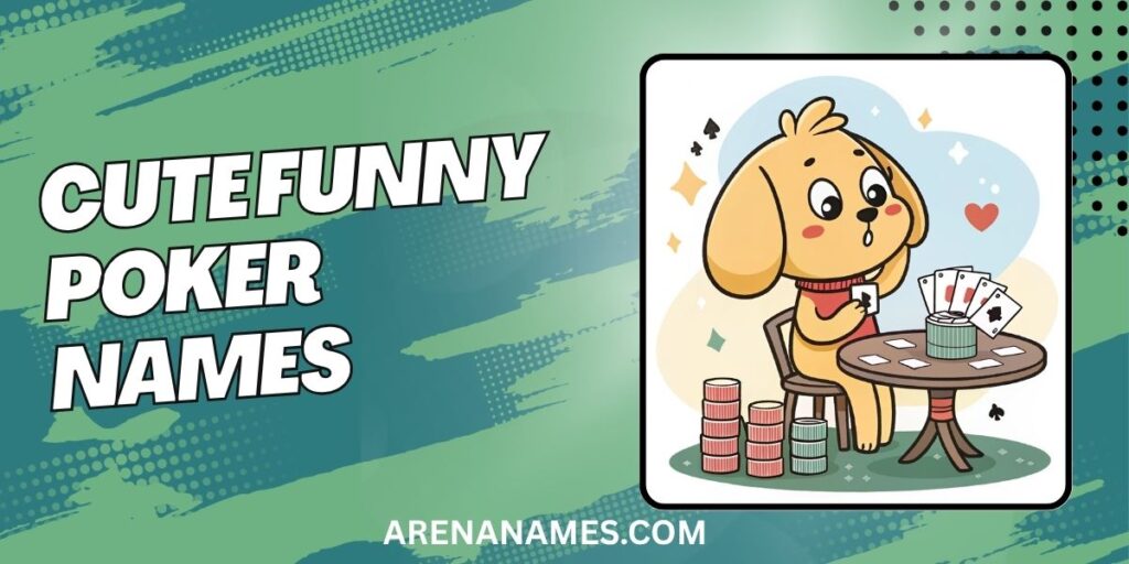 Cute Funny Poker Names