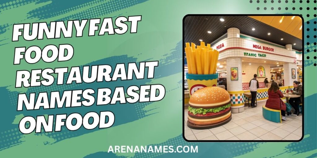 Funny Fast Food Restaurant Names Based On Food