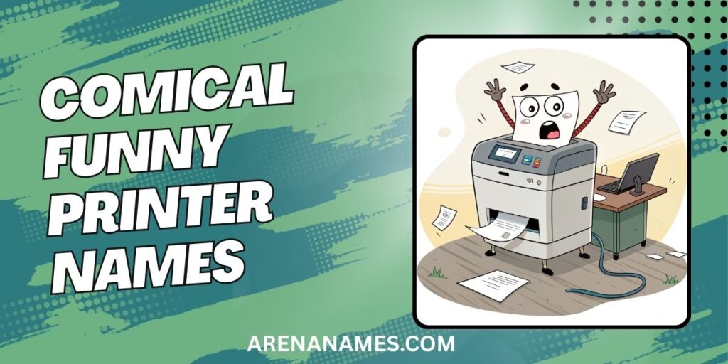 Comical Funny Printer Names