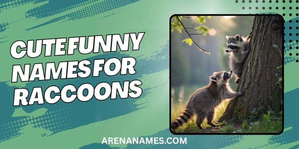Cute Funny Names For Raccoons
