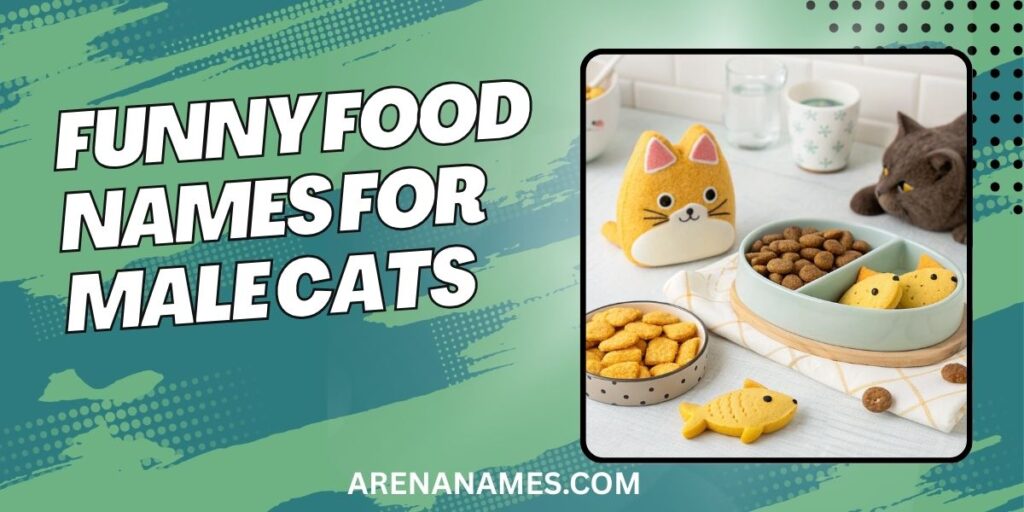 Funny Food Names For Male Cats