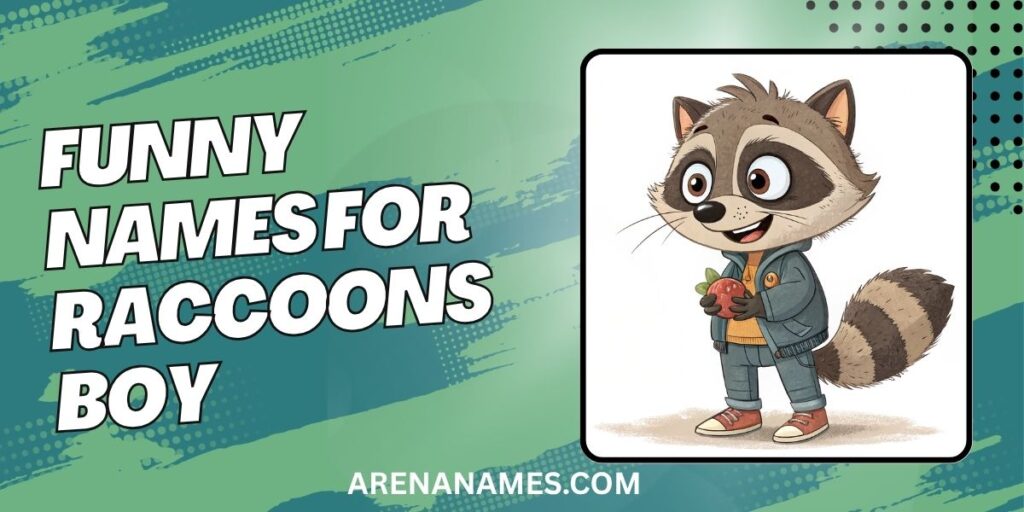 Funny Names For Raccoons Boy