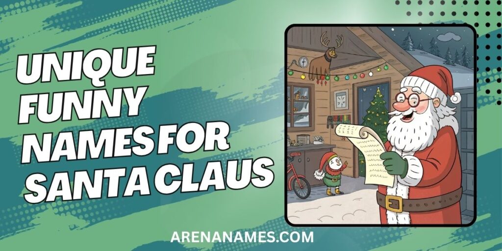 Unique Funny Names For Santa Claus