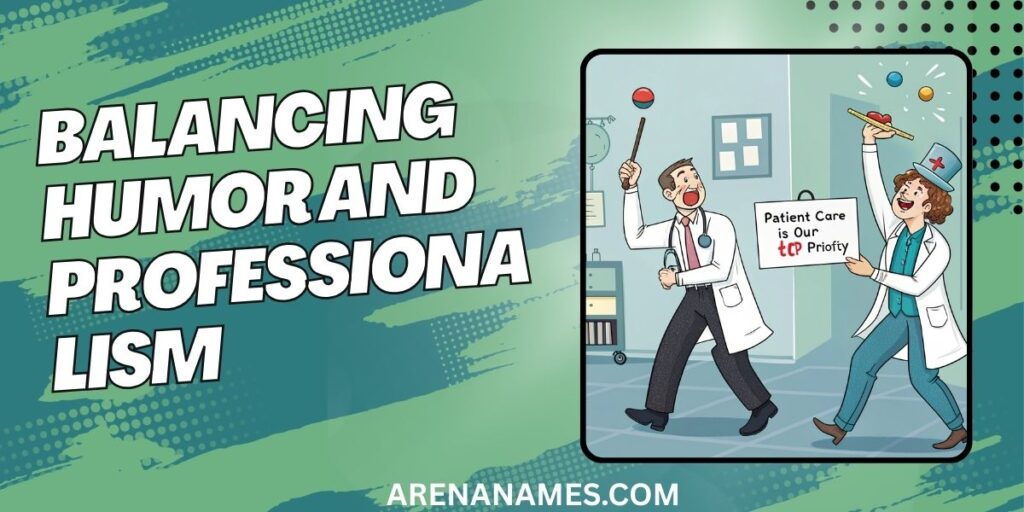 Balancing Humor And Professionalism