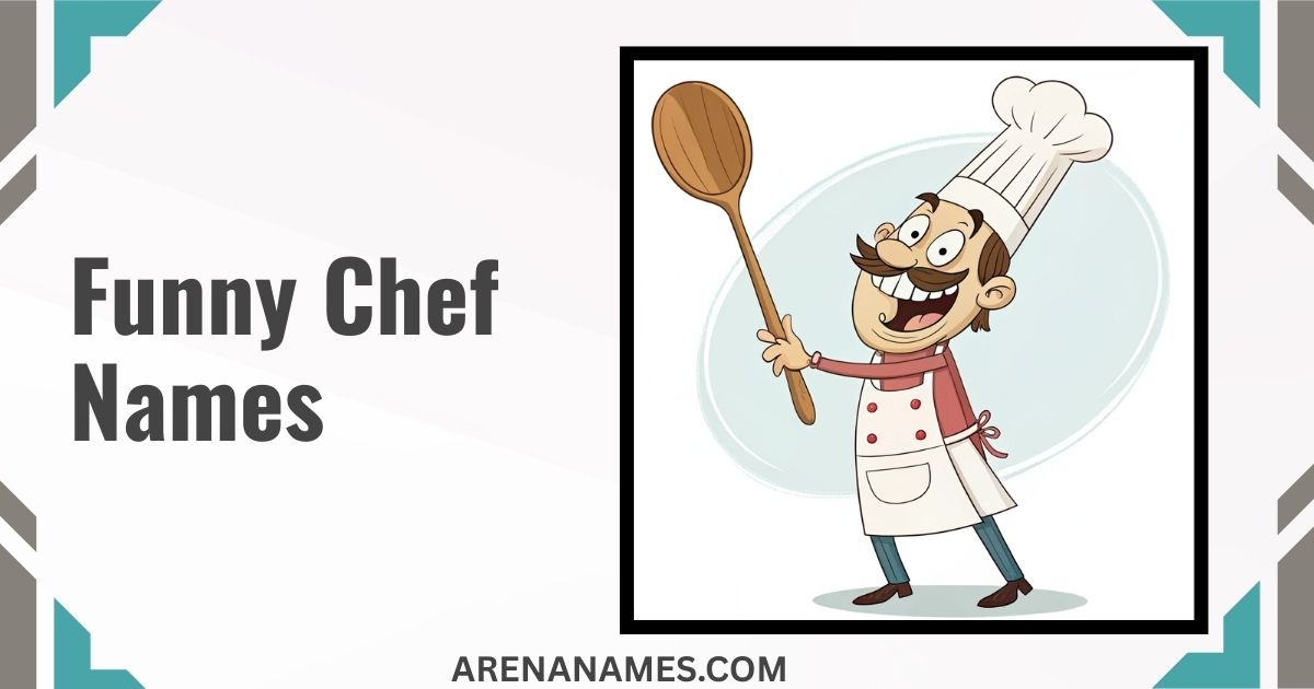 Witty & Funny Chef Names Guaranteed To Make You Laugh
