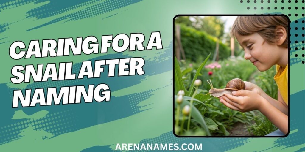 Caring For A Snail After Naming