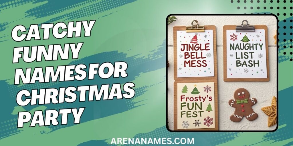 Catchy Funny Names For Christmas Party