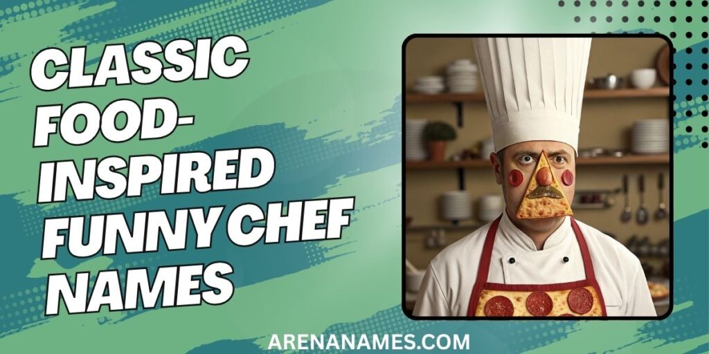 Classic Food-Inspired Funny Chef Names