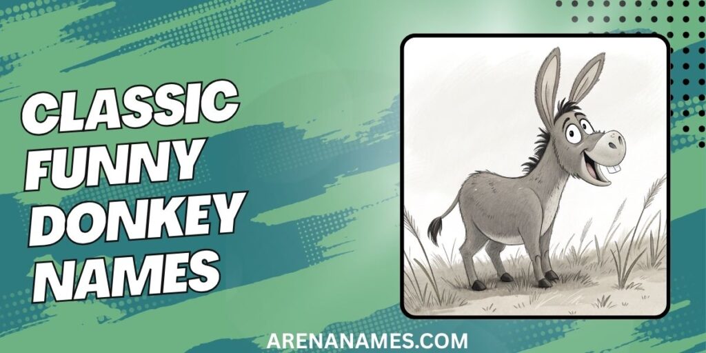 Classic Funny Donkey Names