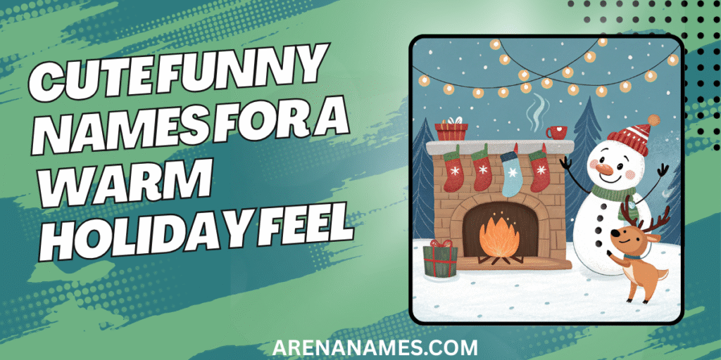 Cute Funny Names For A Warm Holiday Feel