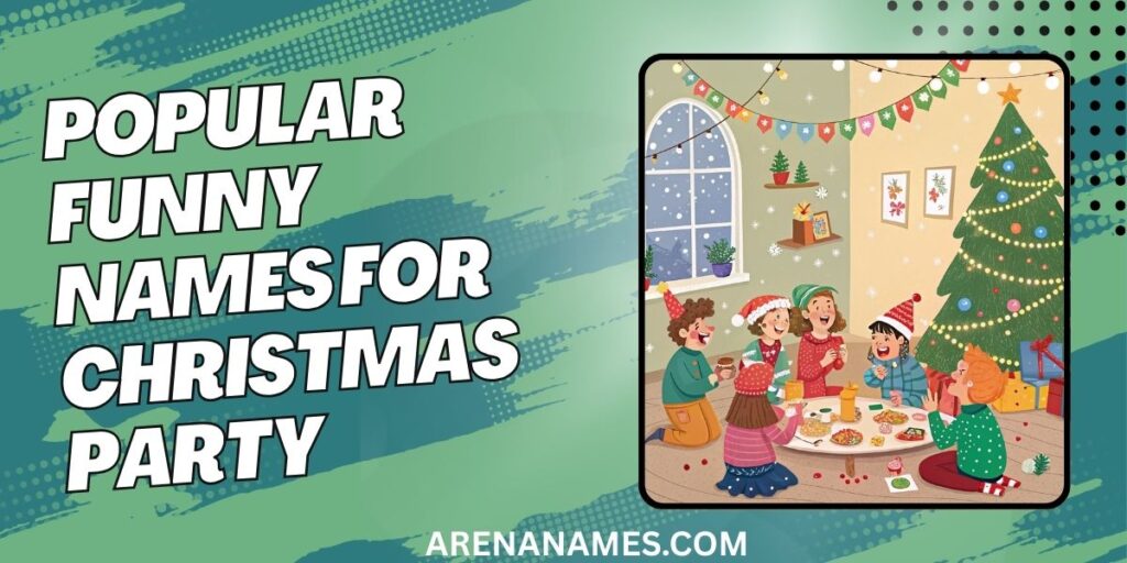 Popular Funny Names For Christmas Party
