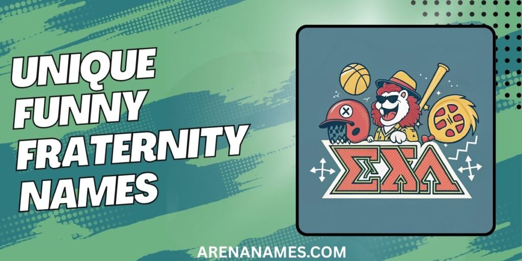 Unique Funny Fraternity Names
