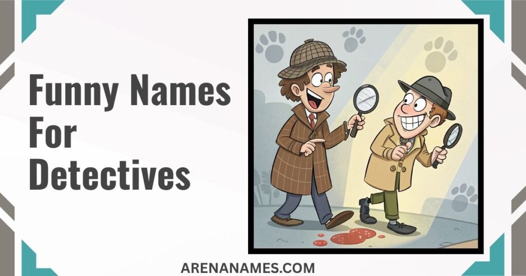 Funny Names For Detectives