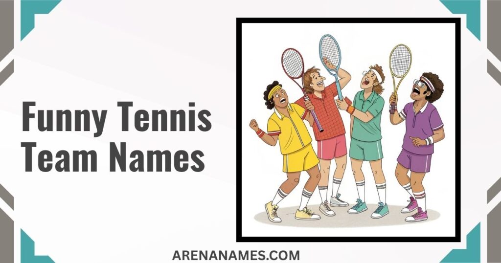 Funny Tennis Team Names