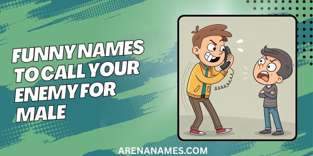 Funny Names To Call Your Enemy For Male