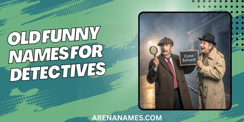 Old Funny Names For Detectives
