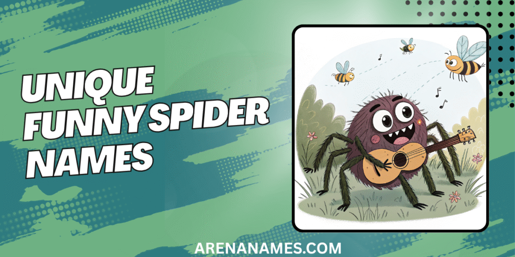 Unique Funny Spider Names