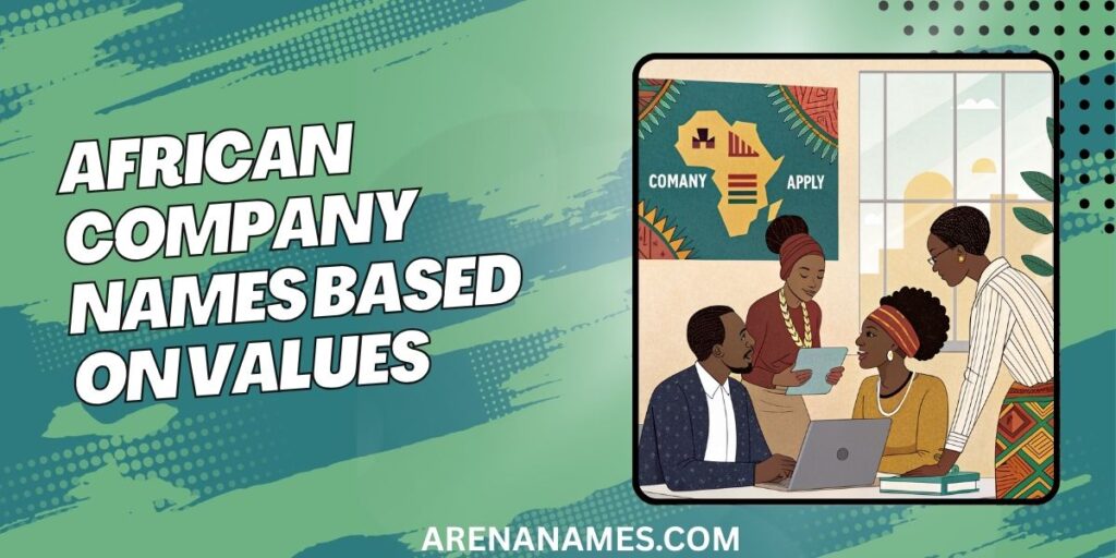 African Company Names Based On Values