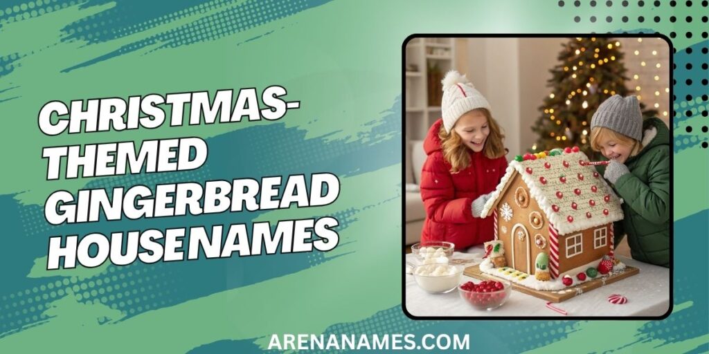 Christmas-Themed Gingerbread House Names