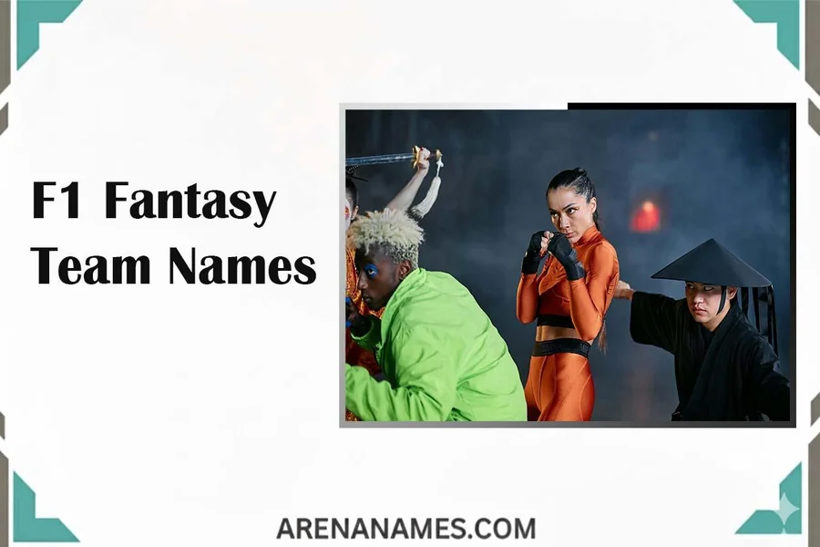 F1 Fantasy Team Names