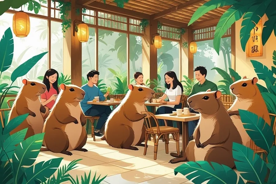 Capybara Cafe
