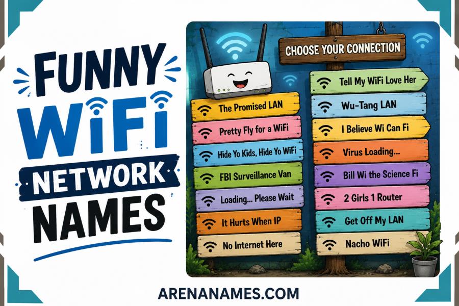 funny wifi network names