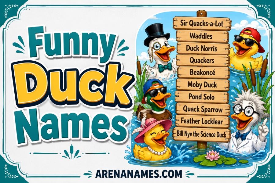 Funny Duck Names