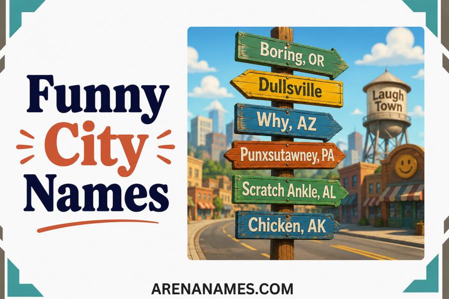 Funny City Names