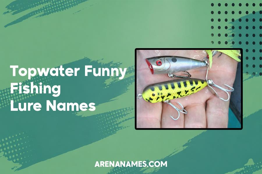 Topwater Funny Fishing Lure Names