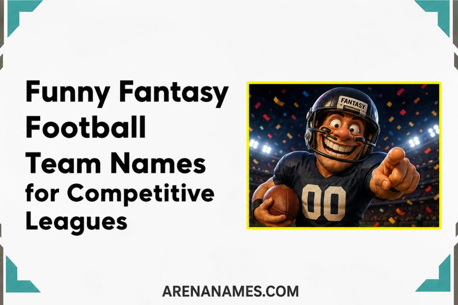 Funny Fantasy Football Team Names for Competitive Leagues