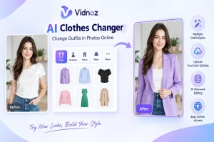 How to Change Clothes in Photos Online with Vidnoz AI