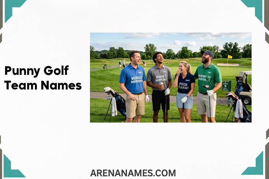 Punny Golf Team Names